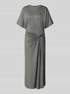 Dopasowana sukienka casualowa z mieszanki lyocellu Polo Ralph Lauren