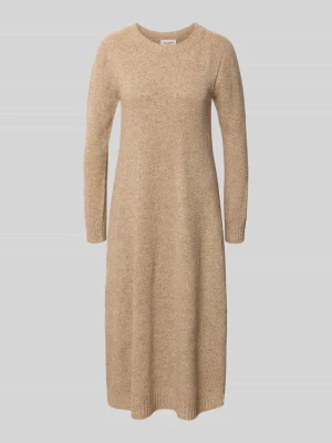 Dopasowana sukienka casualowa z mieszanki wełny z dodatkiem jedwabiu model 'GOCCIA' Weekend Max Mara