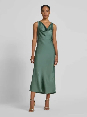Dopasowana sukienka koktajlowa z lejącym dekoltem model 'SASELINA' Vero Moda