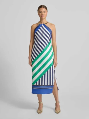 Dopasowana sukienka koktajlowa z wzór na całej powierzchni model 'SULADRI' Lauren Ralph Lauren