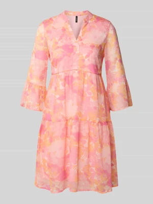 Dopasowana sukienka mini z dekoltem w serek model 'SMILLA' Vero Moda