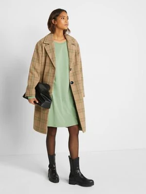 Dopasowana sukienka z dżerseju (2 szt.) bonprix