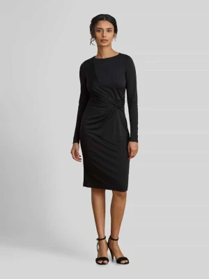 Dopasowana sukienki etui z wiązany detal Lauren Ralph Lauren