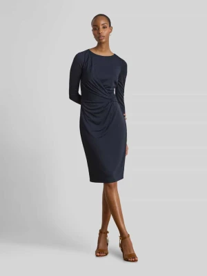 Dopasowana sukienki etui z wiązany detal Lauren Ralph Lauren