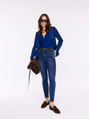 Dopasowane spodnie jeansowe TARANKO