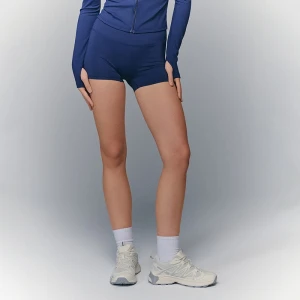 Dopasowane szorty z elastycznej dzianiny ULTRAFLEX granatowe House