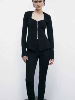 Dopasowany blazer gorsetowy PATRIZIA PEPE