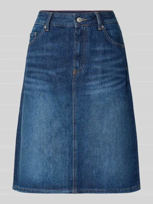 Dopasowany krój spódnica jeansowa z czystej bawełny Tommy Hilfiger