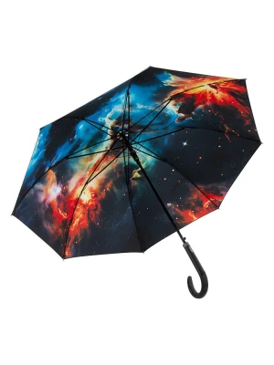 Doppler Parasol "RS.Modern.Art" w kolorze czarno-pomarańczowo-niebieskim rozmiar: onesize