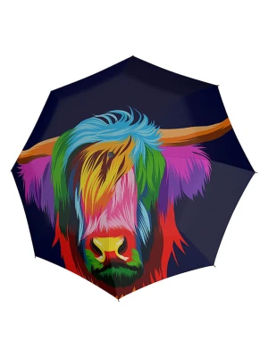 Doppler Parasol w kolorze czarnym ze wzorem rozmiar: onesize