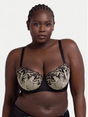 Dorina Biustonosz bezfiszbinowy Araxie FXWB0091EM023 Czarny