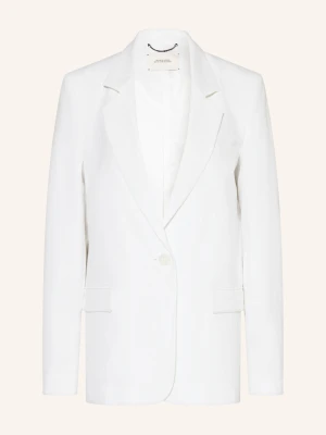 Dorothee Schumacher Blezer Summer Cruise Z Lnem weiss BIAŁY