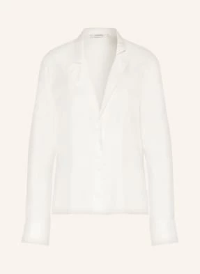 Dorothee Schumacher Bluzka Jedwabna Trench It Up Ii weiss