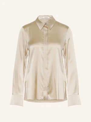 Dorothee Schumacher Bluzka Koszulowa Sense Of Shine Z Jedwabiem beige