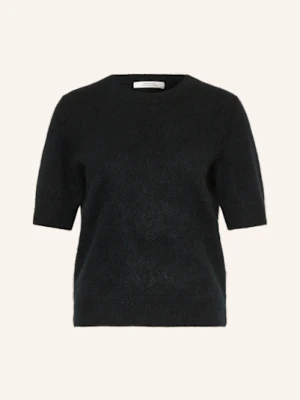 Dorothee Schumacher Dzianinowa Koszulka Fluffy Statements Z Dodatkiem Jedwabiu schwarz