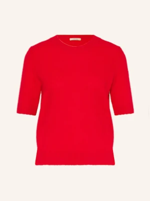 Dorothee Schumacher Dzianinowa Koszulka Fluffy Statements Z Kaszmirem rot