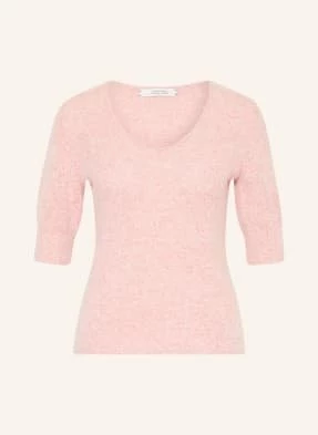 Dorothee Schumacher Dzianinowa Koszulka Luxury Delight Pullover Z Dodatkiem Kaszmiru pink