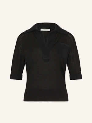 Dorothee Schumacher Dzianinowa Koszulka Merino Romance Z Kaszmiru schwarz