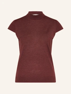 Dorothee Schumacher Dzianinowe Wdzianko Essential Ease Z Dodatkiem Jedwabiu braun