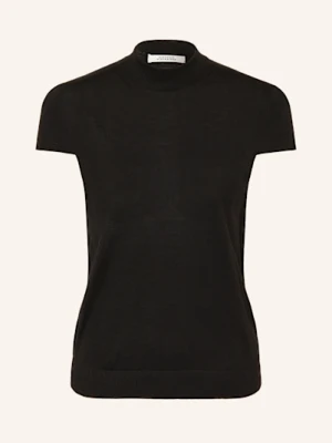 Dorothee Schumacher Dzianinowe Wdzianko Essential Ease Z Dodatkiem Jedwabiu schwarz