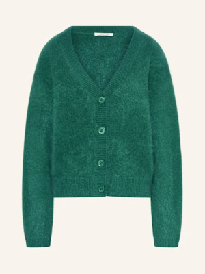 Dorothee Schumacher Kardigan Fluffy Statements Z Kaszmirem gruen