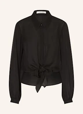 Dorothee Schumacher Koszula Sheer Twist schwarz