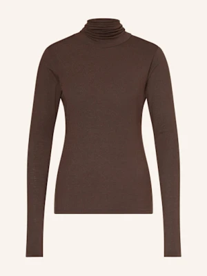 Dorothee Schumacher Koszulka Z Długim Rękawem Chic Comfort braun