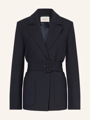 Dorothee Schumacher Kurtka Refreshing Ambition blau GRANATOWY