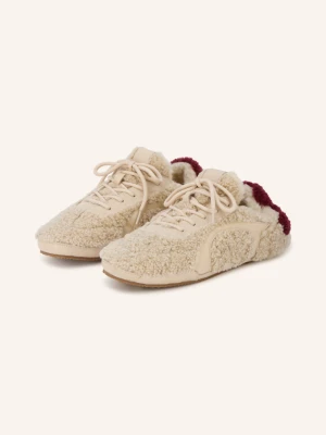 Dorothee Schumacher Sneakersy Shearling beige