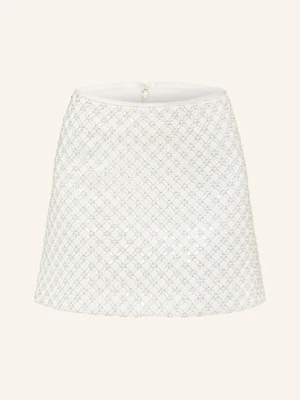 Dorothee Schumacher Spódnica Sparkling Statement Z Cekinami I Ozdobnymi Kamykami weiss