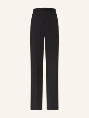 Dorothee Schumacher Spodnie Modern Flow Z Galonowymi Paskami schwarz