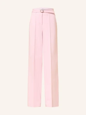 Dorothee Schumacher Spodnie Z Materiału Marlowego Emotional Essence rosa