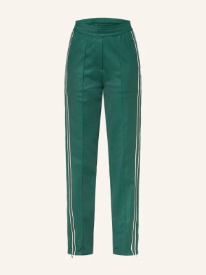 Dorothee Schumacher Spodnie Z Tkaniny Piqué Everyday Cool Z Paskami Z Galonu gruen