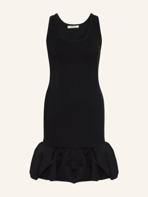 Dorothee Schumacher Sukienka Emotional Essence Z Falbanami schwarz CZARNY