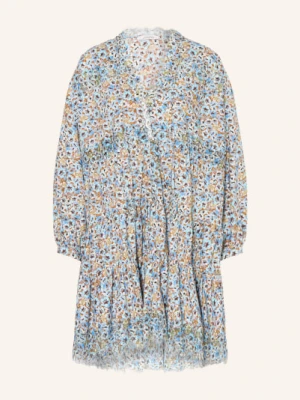 Dorothee Schumacher Sukienka Floral Volumes Z Koronką blau