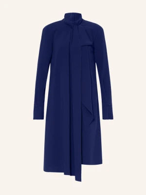 Dorothee Schumacher Sukienka Koktajlowa Statement Drape Z Kokardą blau GRANATOWY