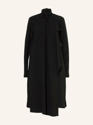 Dorothee Schumacher Sukienka Koktajlowa Statement Drape Z Kokardą schwarz CZARNY
