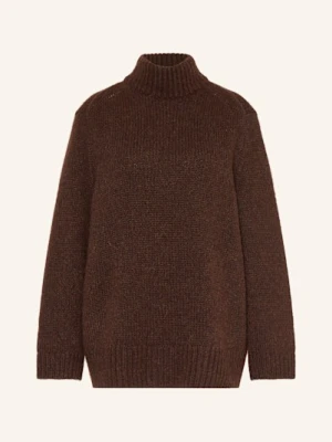 Dorothee Schumacher Sweter Chic Merino Z Wełny Merino braun