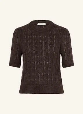 Dorothee Schumacher Sweter Sheer Softness Z Rękawami 3/4 braun