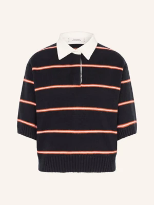 Dorothee Schumacher Sweter Sporty Statements Z Kaszmiru blau