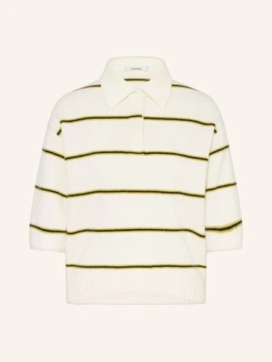 Dorothee Schumacher Sweter Sporty Statements Z Kaszmiru weiss