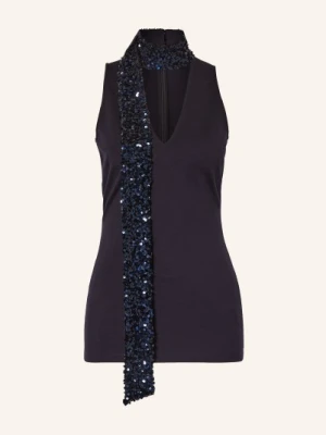 Dorothee Schumacher Top Emotional Essence Z Cekinami blau