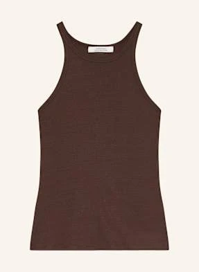 Dorothee Schumacher Top Pure Sleekness braun