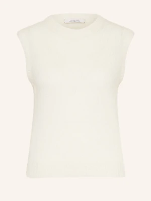 Dorothee Schumacher Top Z Dzianiny Luxury Love Z Kaszmiru weiss