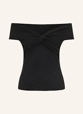 Dorothee Schumacher Top Z Odkrytymi Ramionami Chic Comfort schwarz