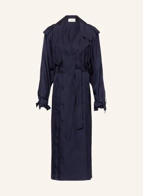 Dorothee Schumacher Trencz Trench It Up Iii Z Jedwabiu blau