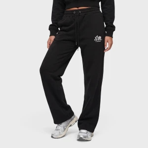 Double Waistband Sweatpants Off White czarny