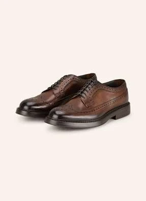 Doucal's Buty Sznurowane Coda Di Rondine braun