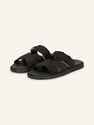 Doucal's Klapki Sandalo schwarz