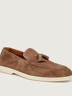 Doucal's Loafersy | zamsz brązowy